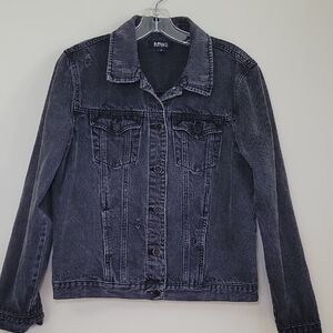 Buffalo‎ David Bitton Denim Jacket Black Woman's Med